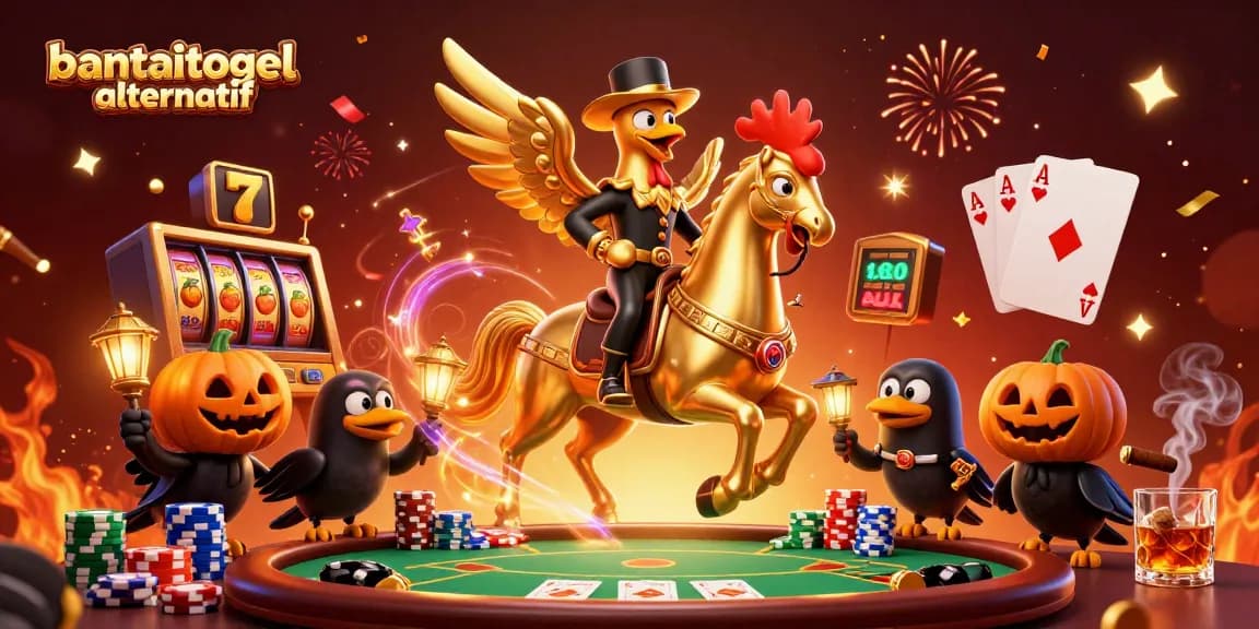 Experience the thrill of bantaitogel alternatif with vibrant 3D casino game action.