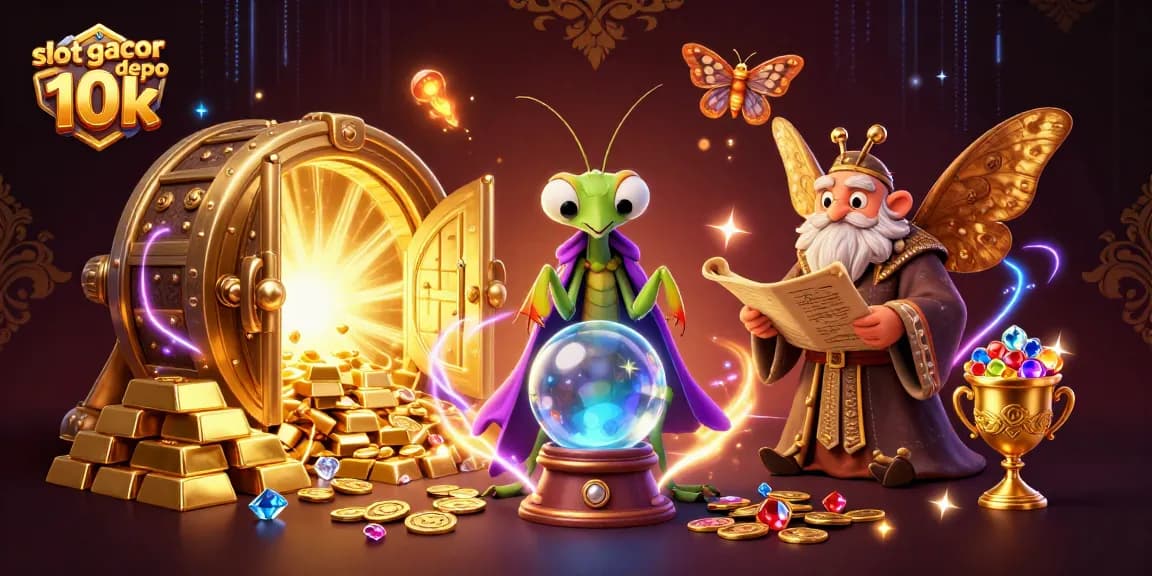 Menangkan mega jackpot dengan slot gacor depo 10k dan loncat ke dalam petualangan bergemerlap!