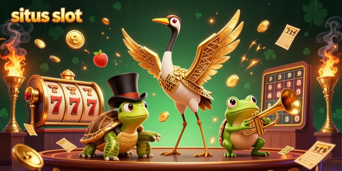 Menangkan hadiah besar di situs slot dengan jackpot yang menggiurkan dan simbol keberuntungan.