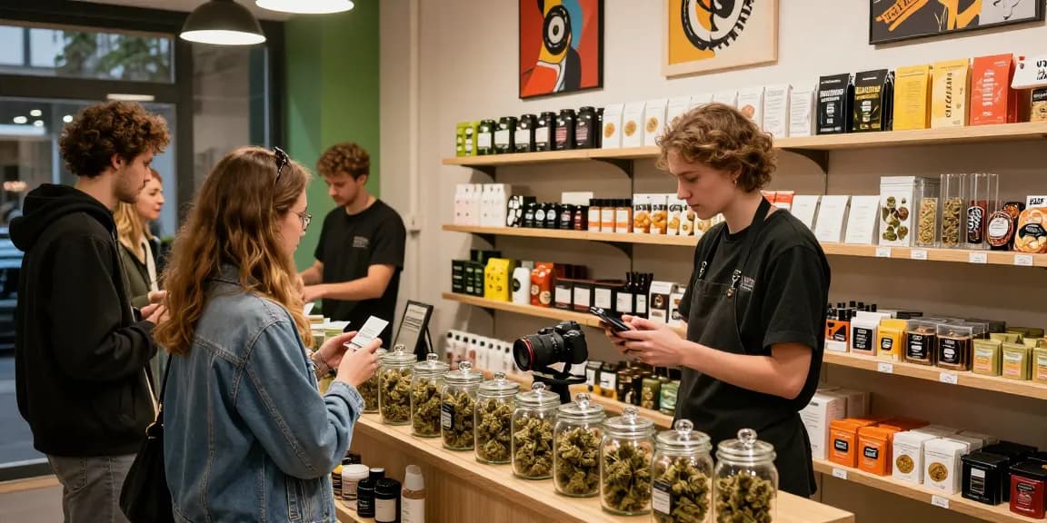 Where Can I Buy Top Grade A Weed In Dortmund Germany? Best Guide to purchasing cannabis in a vibrant shop atmosphere.
