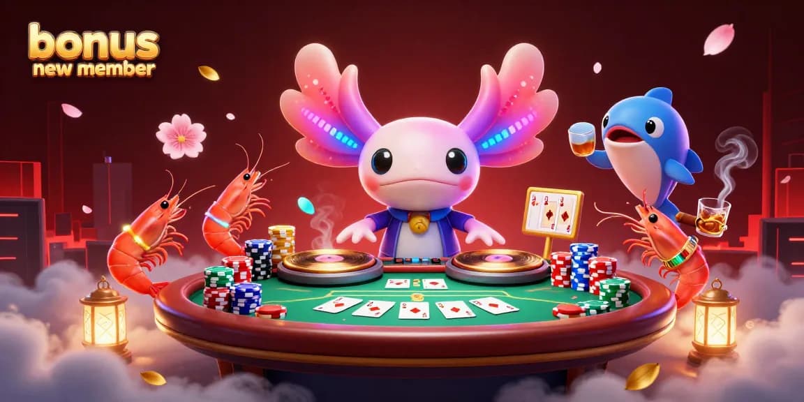 Experience the excitement of winning with bonus new member promotions at this vibrant casino scene.