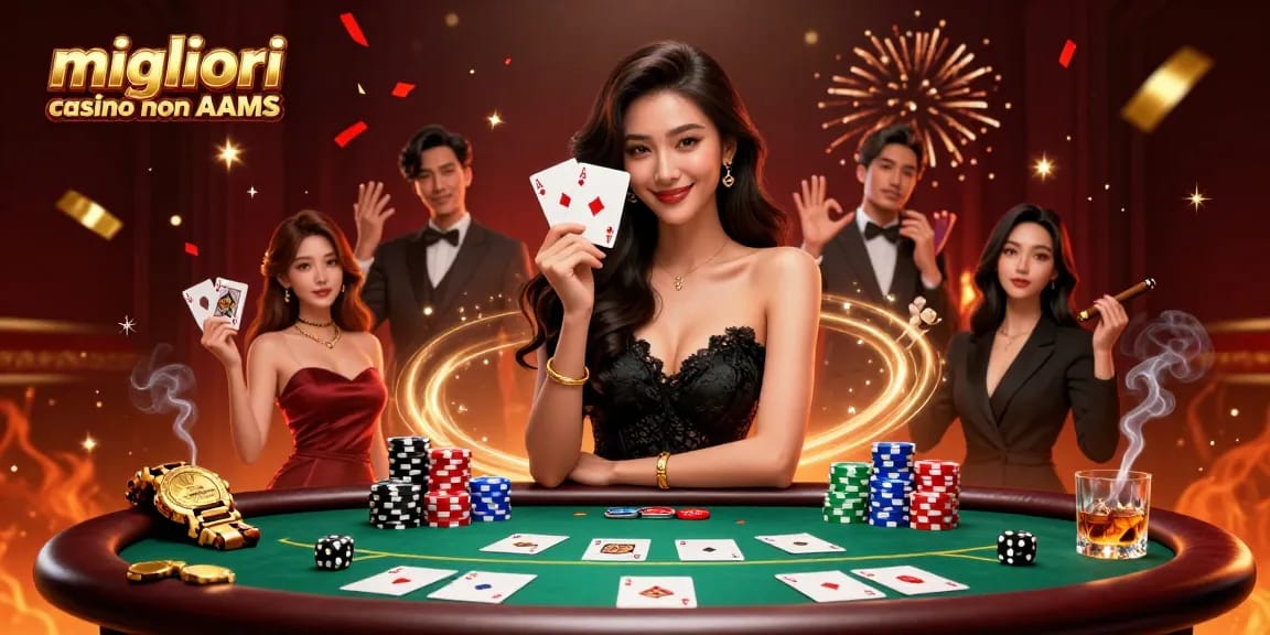 Vivi l'emozione nei migliori casino non AAMS con immagini straordinarie e gameplay.