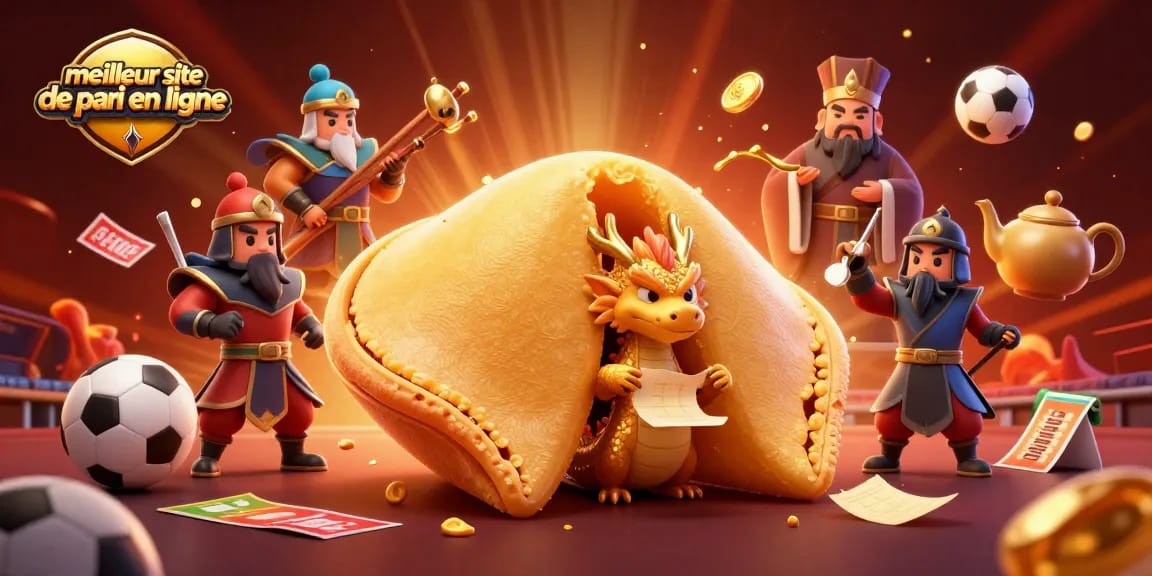 Pariez sur le meilleur site de pari en ligne avec des personnages animés aux éléments sportifs et décorations vibrantes.