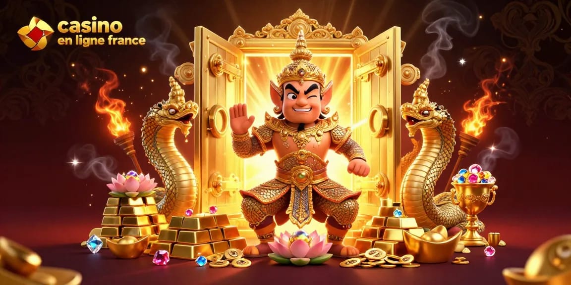 Plongez dans le monde du casino en ligne France avec cette illustration unique alliant jeu et culture.