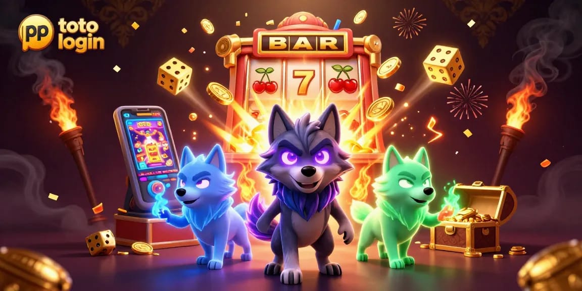 Experience seamless access with pp toto login amidst dynamic casino elements and vibrant gaming action.