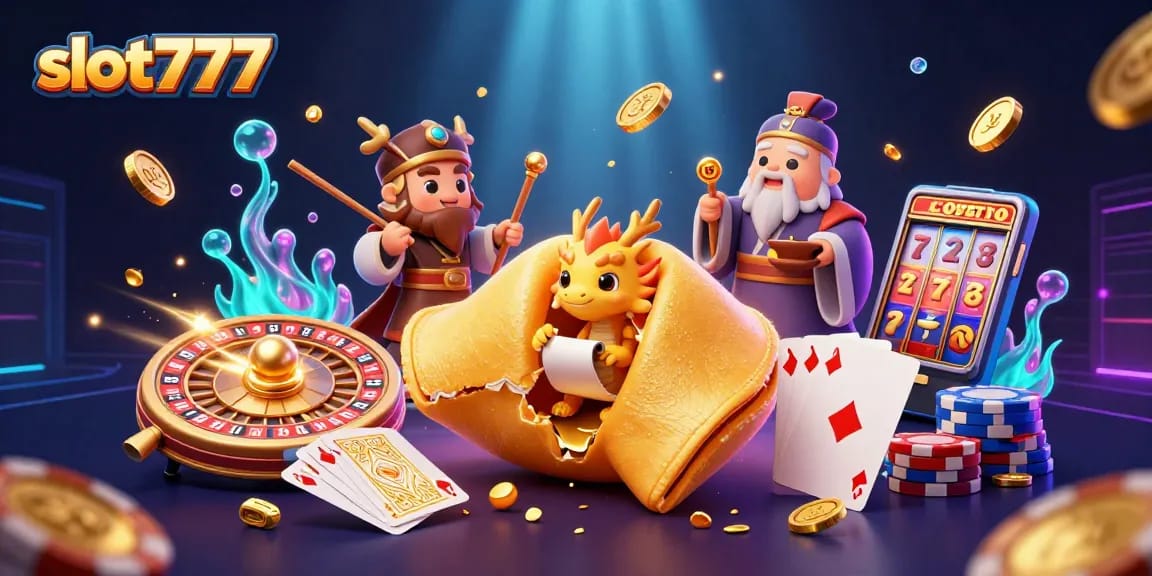 Experience thrilling gameplay with slot777 in a vibrant casino scene featuring rich visuals.