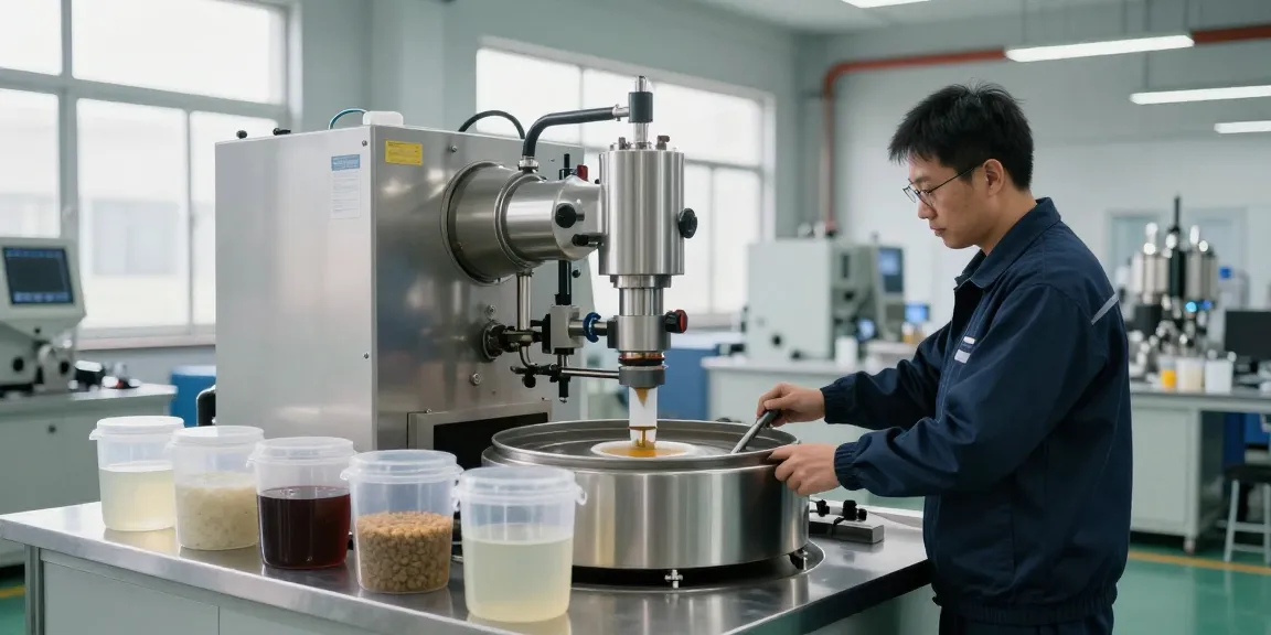 3 phase centrifuge in action, demonstrating advanced liquid-solid separation technology in an industrial setting