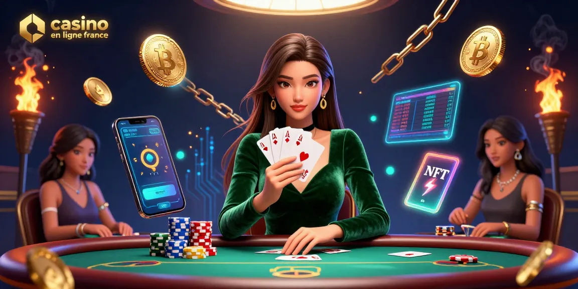 Jouez au poker dans un casino en ligne France avec une atmosphère engageante et des éléments de luxe.