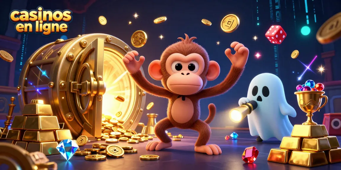 Découvrez des casinos en ligne captivants avec un monkey poltergeist magique et un chiot chasseur dans un décor enchanteur.