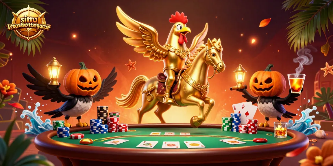 Experience thrilling gameplay at situstotoslottergacor with action-packed slots, poker tables, and more in a vibrant casino scene.