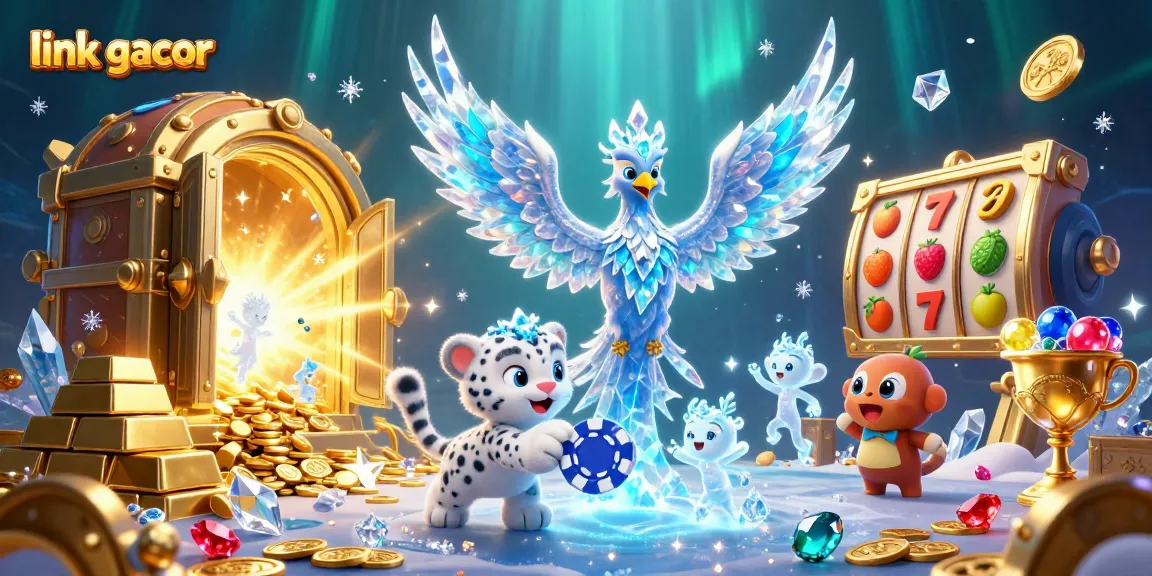 Win big at link gacor slots with vibrant 3D characters and dazzling casino elements.