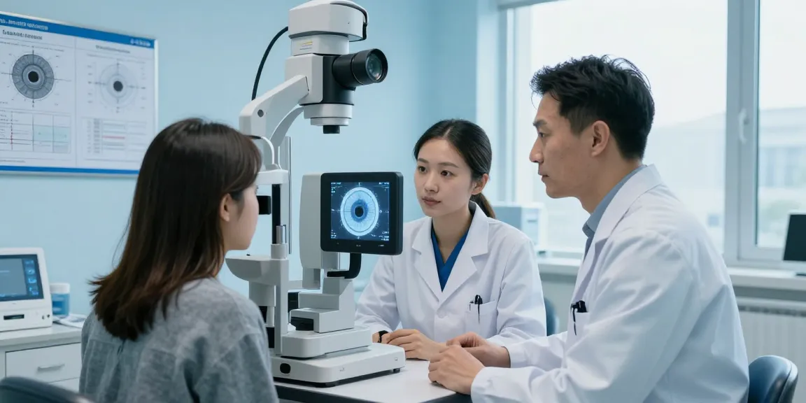 Consultation at SNU Eye Clinic about Ласэк surgery with advanced equipment.
