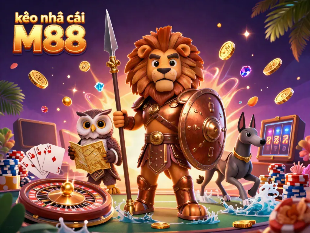 Cá cược hấp dẫn với kèo nhà cái M88 trong bối cảnh hoạt động sống động và lung linh.