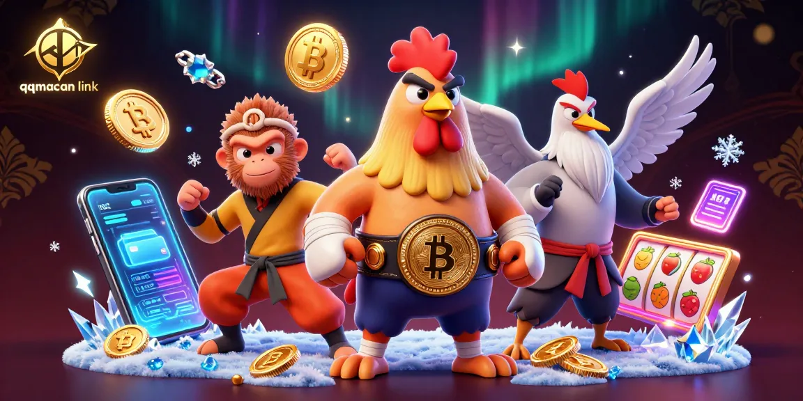 Engage with the rich gaming world of qqmacan link featuring dynamic characters and vibrant casino elements.