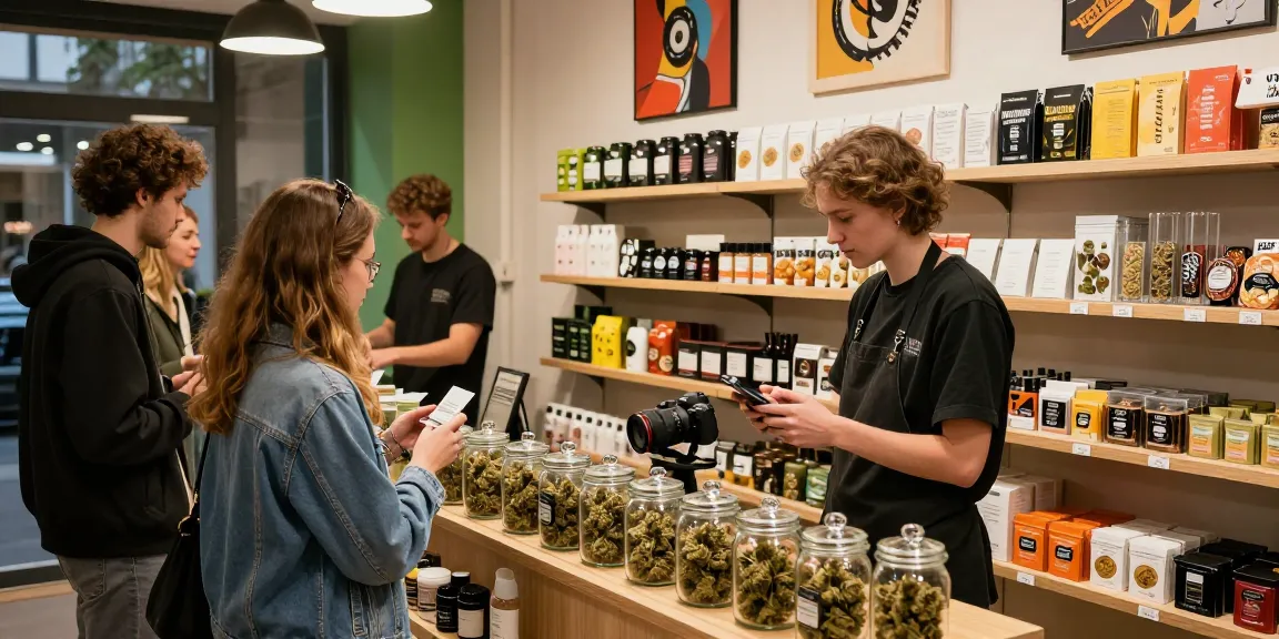 Where Can I Buy Top Grade A Weed In Dortmund Germany? Best Guide to purchasing cannabis in a vibrant shop atmosphere.