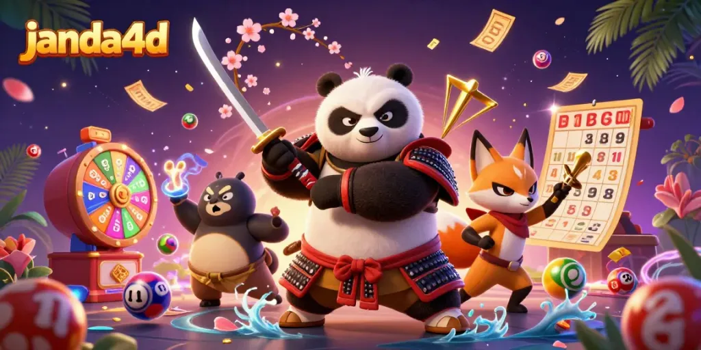 janda4d menawarkan pengalaman bermain togel dan slot gacor dengan karakter 3D menarik