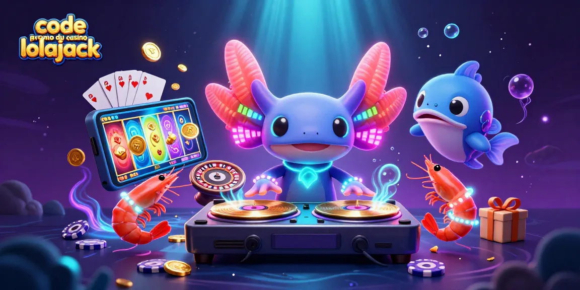 Code promo du casino lolajack : profitez d'une expérience de jeu dynamique avec des personnages amusants et des éléments de casino.