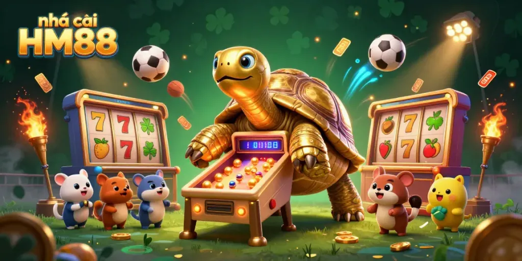 Experience the vibrant atmosphere of nhà cái HM88 with interactive slot games and dynamic sports elements.