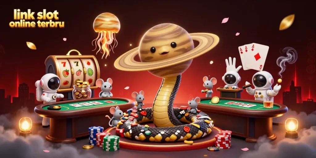 Gambarlah momen mendebarkan di "link slot online terbaru" dengan karakter unik dan elemen permainan yang seru.