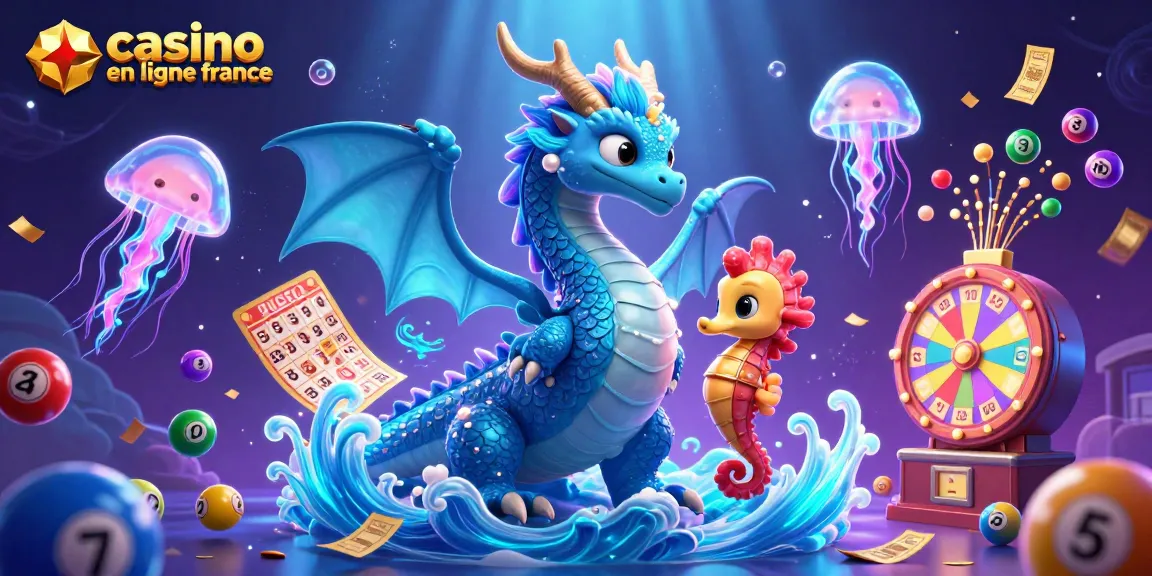 Profitez d'une expérience immersive au casino en ligne France avec des créatures marines et des éléments de jeu vibrants.