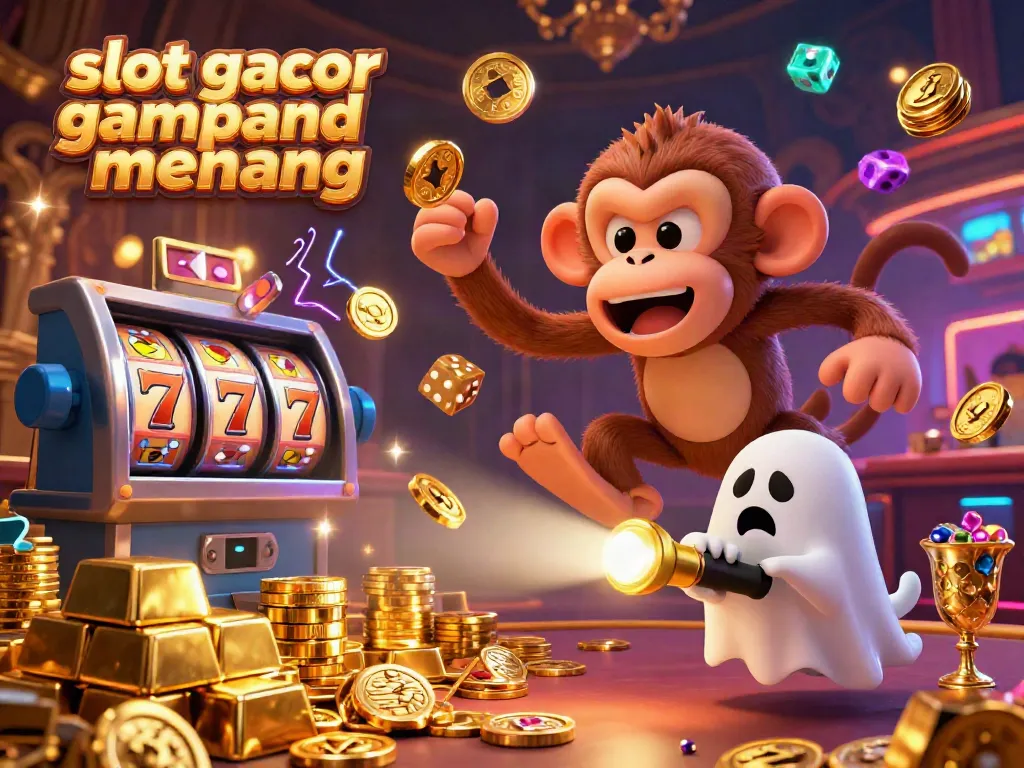 Experience the excitement of slot gacor gampang menang in this captivating casino scene.